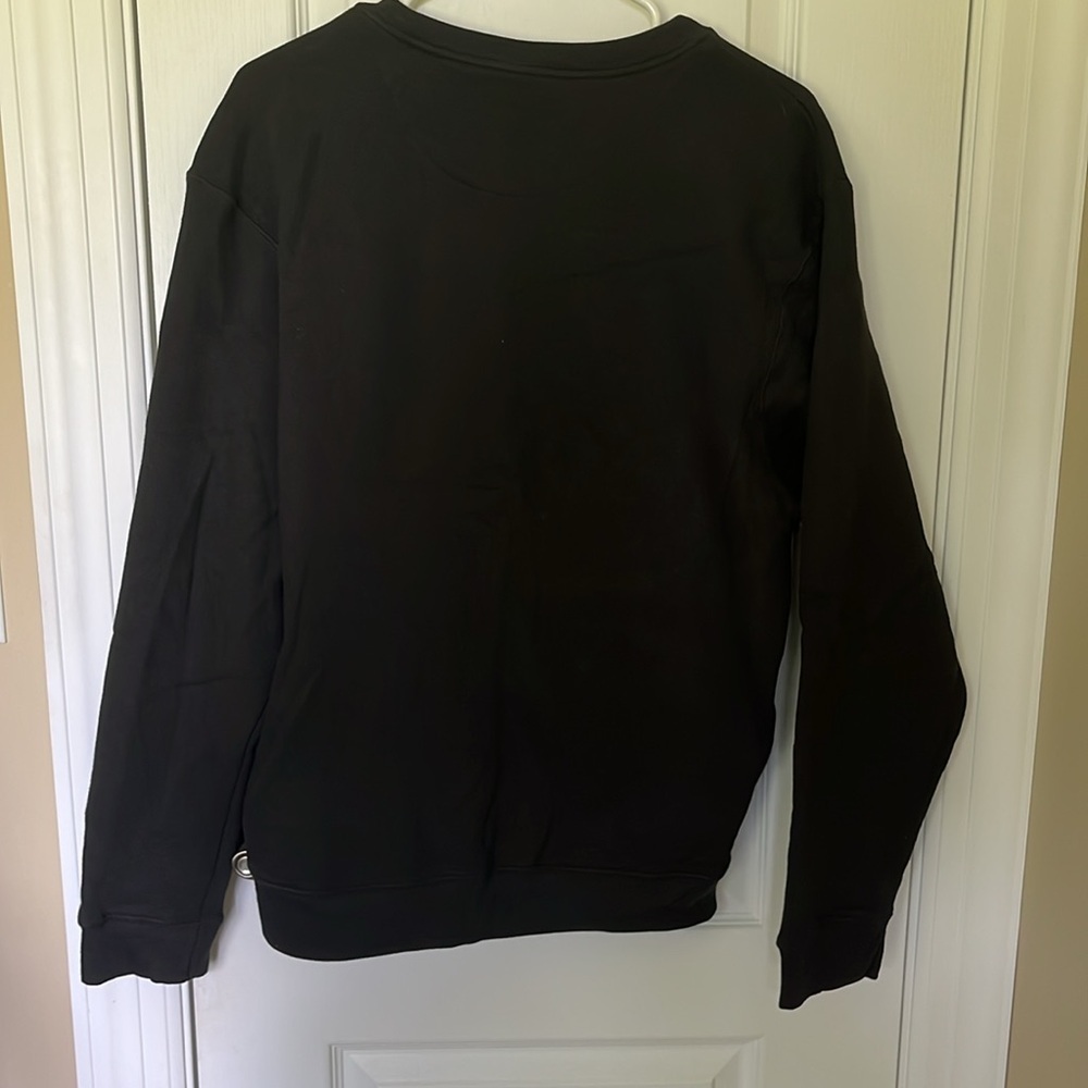 NWOT Women’s Sweatshirt Cowboy Take Me Away Crew Neck Black Size M - Picture 3 of 4